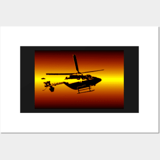 Helicopter work A Posters and Art